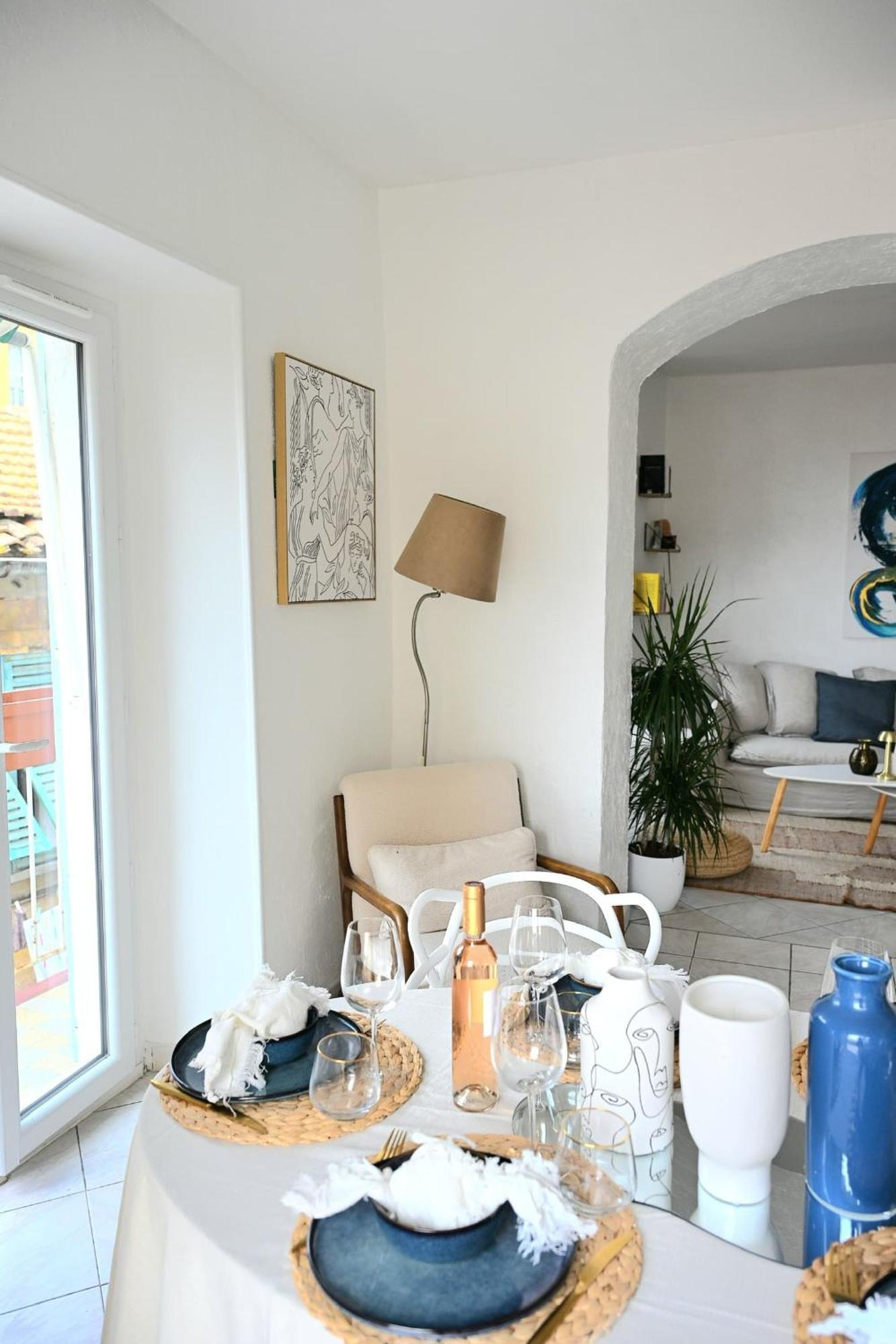 The Seaside Serenity - Calm & Charming Bay View Flat - Heart Of Villefranche Villefranche-sur-Mer Exterior foto