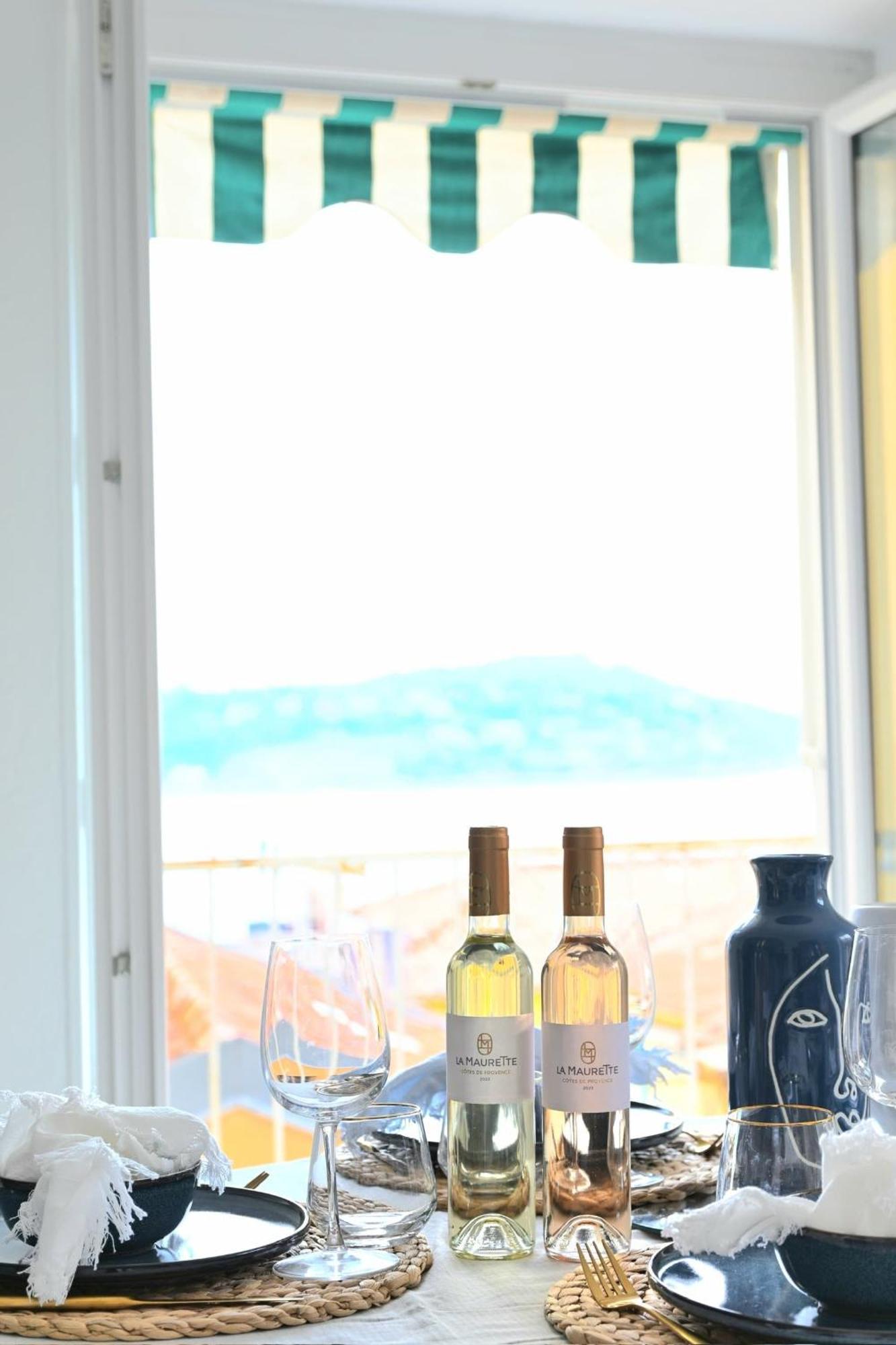 The Seaside Serenity - Calm & Charming Bay View Flat - Heart Of Villefranche Villefranche-sur-Mer Exterior foto