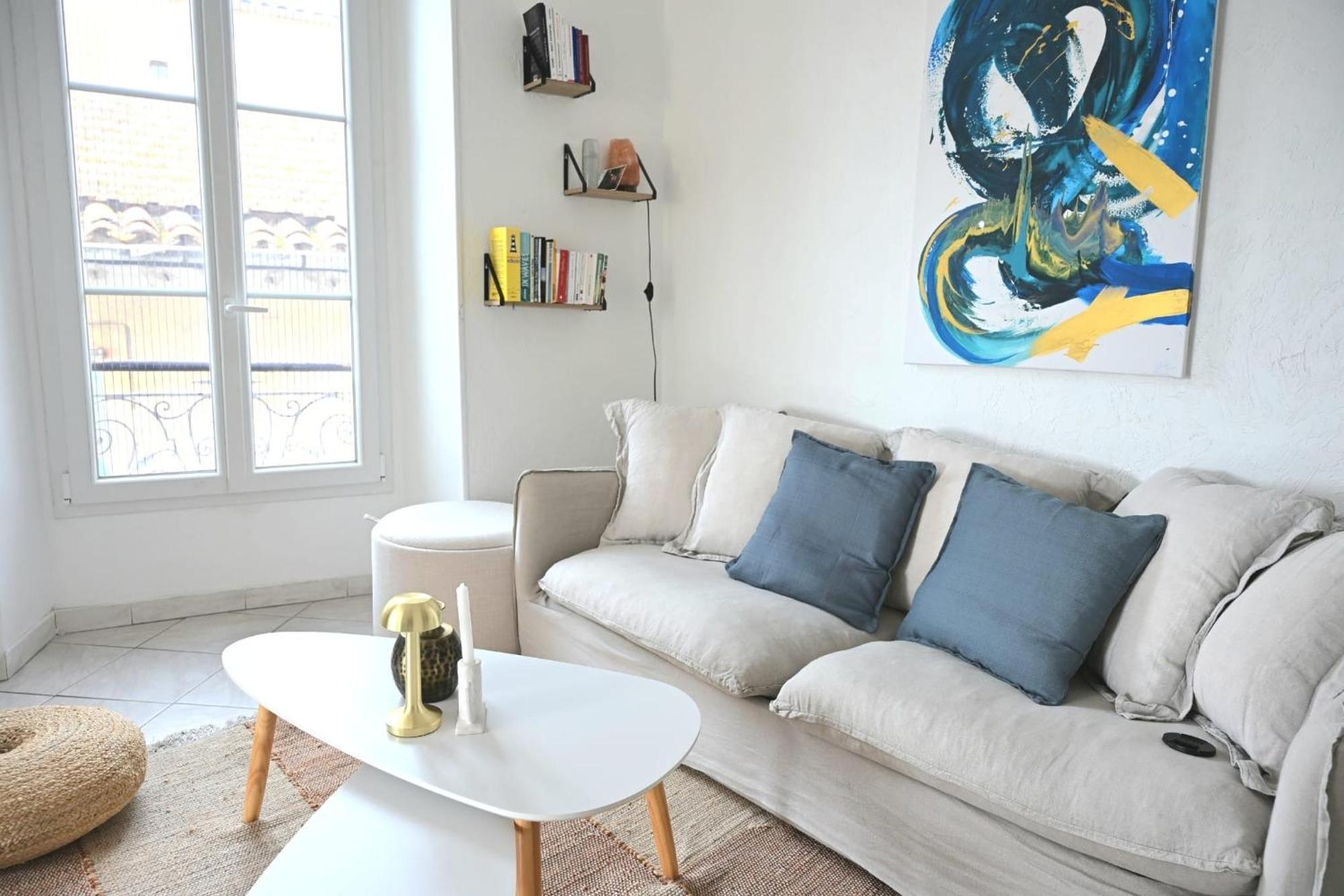 The Seaside Serenity - Calm & Charming Bay View Flat - Heart Of Villefranche Villefranche-sur-Mer Exterior foto